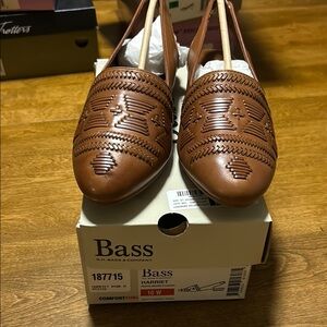 Bass Harriet Brown Leather Men's Shoes